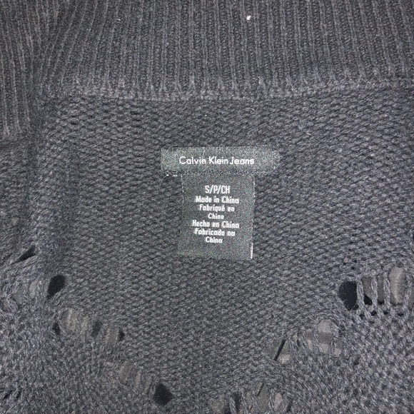 Calvin Klien Jeans Black Sweater - Picture 4 of 4